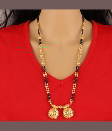 Bhagya Lakshmi Golden Mangalsutra ( Pack of 1 )