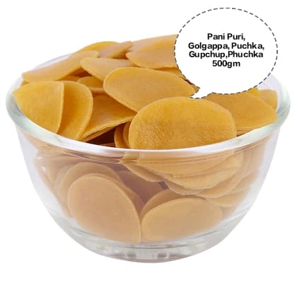 Pani Puri, Golgappa, Puchka, Gupchup, Phuchka 500gm