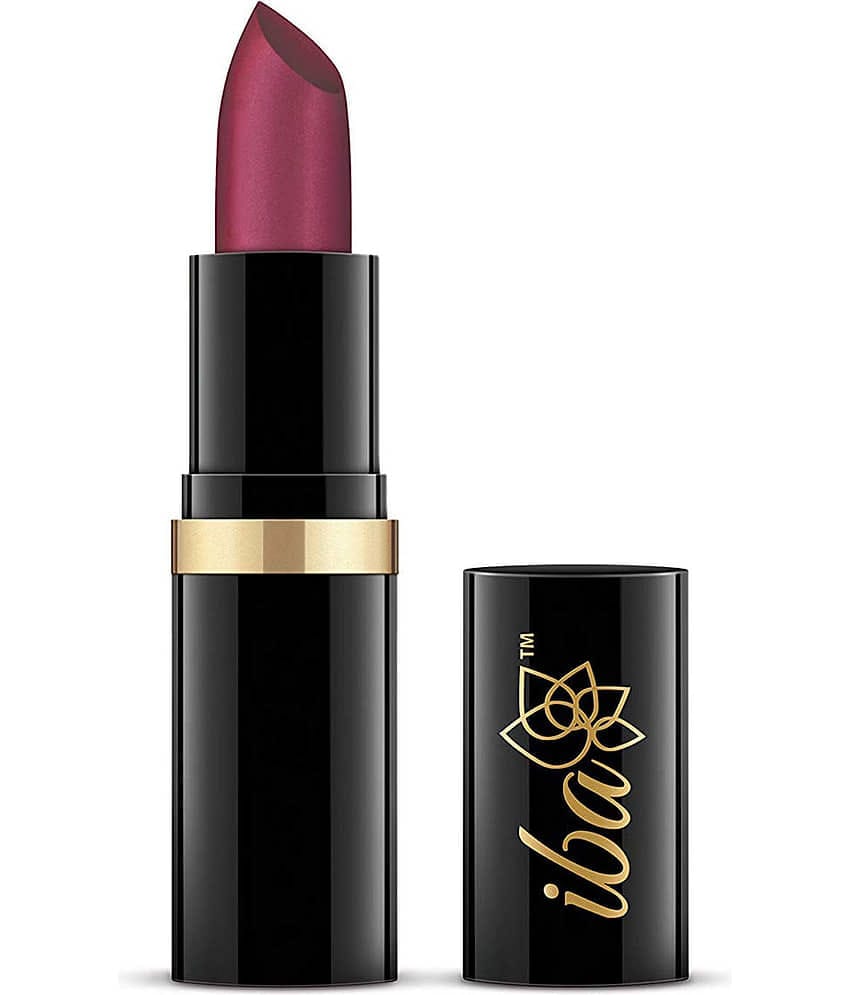Iba Pure Lips Moisturizing Lipstick Shade A10 Plum Pure , Highly Pigmentated,4g (Pack of 1)