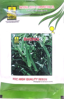 NSC Bhindi Pusa 5 - 50 gram TL seeds