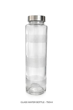 Glass Dotted Bottle 750 ML 