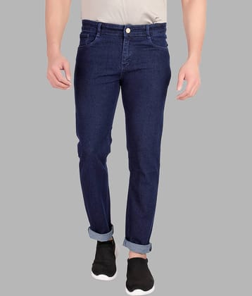 RAGZO Slim Fit Basic Men's Jeans - Dark Blue ( Pack of 1 )