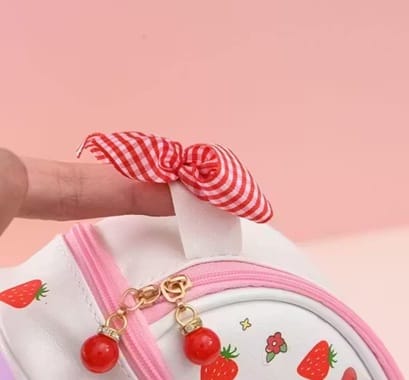 Cute Japanese Style Strawberry Pencil Pouch – Multifunctional Zipper Organizer for School & Office Cute Japanese Style Strawberry Pencil Pouch – Multifunctional Zipper Organizer for School & Office