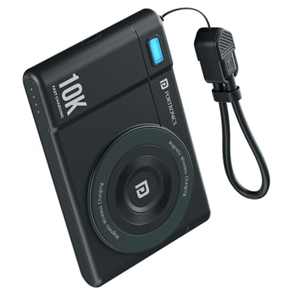 Portronics PowerShutter Air 10K 10000mAh-black 