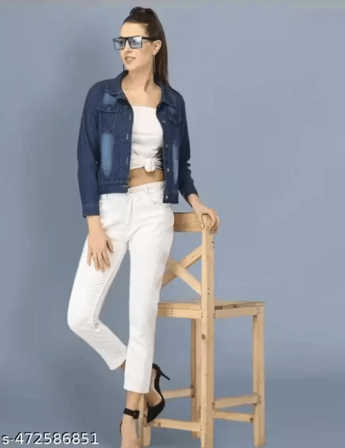 comfy Women Denim Jacket |U