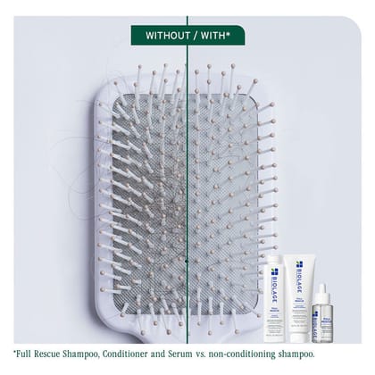 Biolage Full Rescue Small 2-Step Combo For Hair Breakage, 74% Resistance To Hairfall (200ml + 100ml) 
