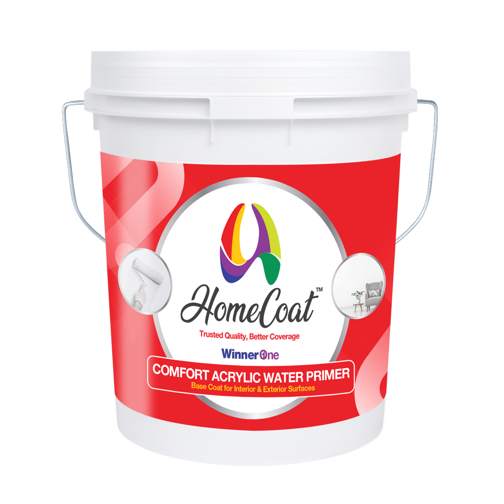 HomeCoat Comfort Acrylic Water Primer - Paint and Wallpapers | Buy online on ZillyBuy