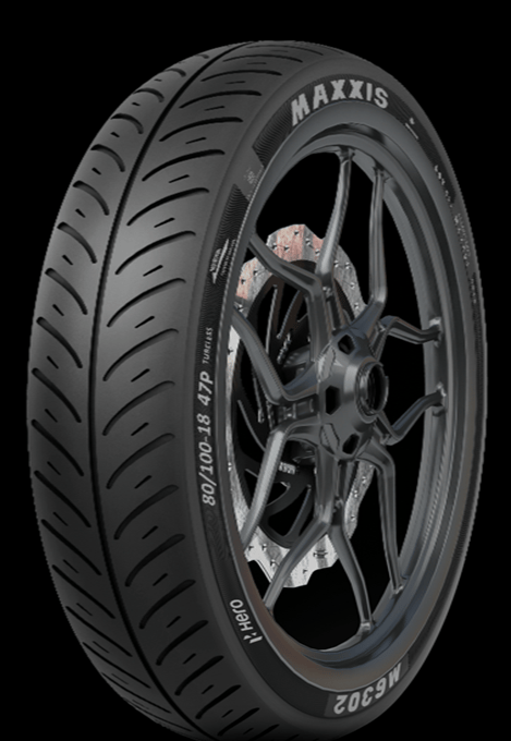 Hero Choice Front Tyre for Motorcycles ( Splendor, Passion & HF all models ) 80/100-18 47P M6302| Superior Mileage| Durability & Perfect Fitment| Best Grip| Enhanced Braking Performance