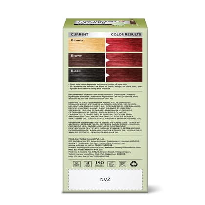 Neeta Professional Pro Fashion Color Kit Flame Red 100g, Permanent Hair Color, Creme Hair Colour for Women & Men