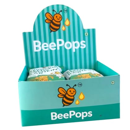 BeePops Protein  Bars- Pumpkin Seeds-Honey (6NX30G)