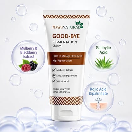 Advanced Blemish Control Cream with kojic acid, natural retinol, and liquorice extract 100gm Pack of 1 | Dark Spot, Brown Spot & Pigmentation Correction Cream for Face