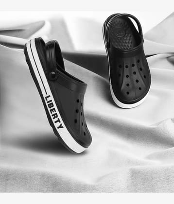 Liberty - Black Men's Clogs