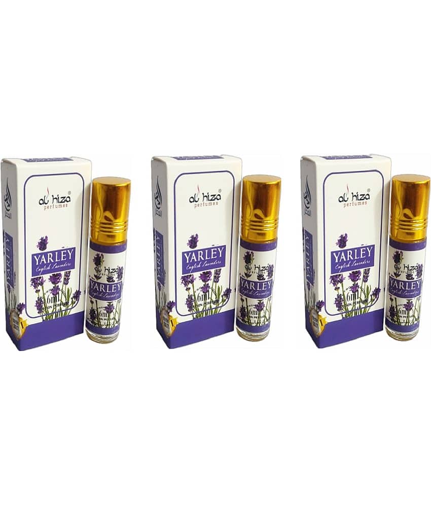 Al Hiza Blue Lotus Below 50ml Attar ( Pack of 3 )