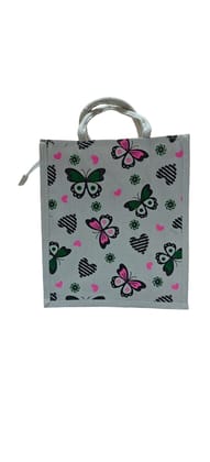 Eco-Friendly Jute Tote Bag Zipper