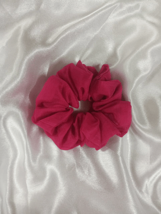 Premium Organza Hair Scrunchies Set of 6 pieces - Multicolour