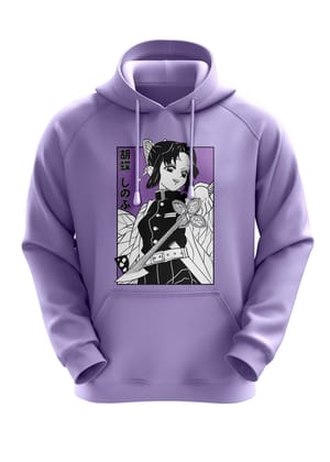 Shinobu Kocho Hoodie-Lilac / S