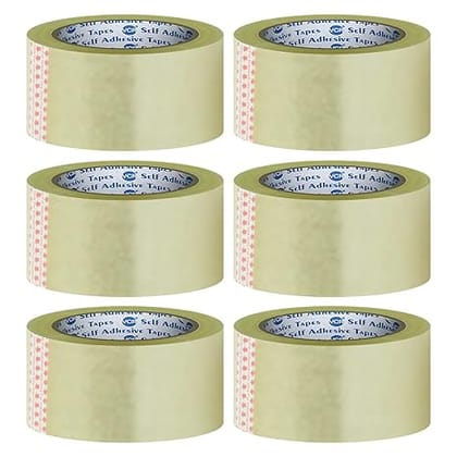 Heavy Duty Brown BOPP Adhesive Packing Tape 2 Inch 30 Meters (Set of 2 Pc.)