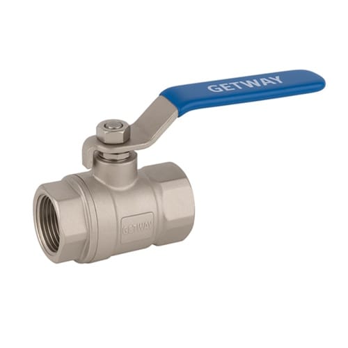 GETWAY Stainless Steel Ball Valve ½ Inch (15mm) SS304, Female Thread, Heavy Duty, Industrial Use