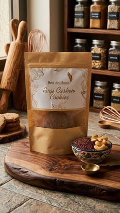 Ragi Cashew Cookies (100g)