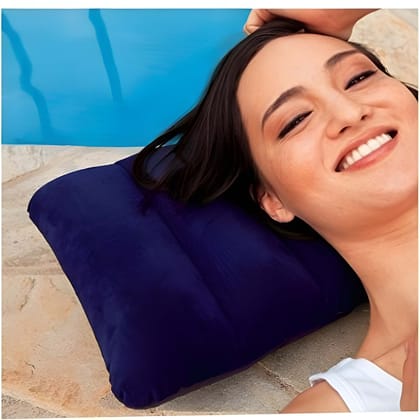 Travel Air Pillow for Neck Support | Soft Comfortable U-Shaped Neck Pillow for Travel, Camping & Sleeping | Ultralight Portable Pillow for Adults, Kids & Babies (Original Quality)