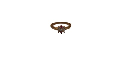 Panchaloha finger ring