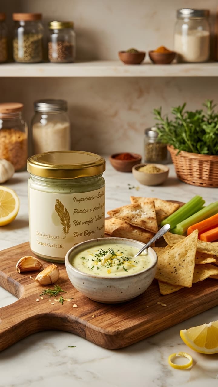 Lemon Garlic Dip (100g)