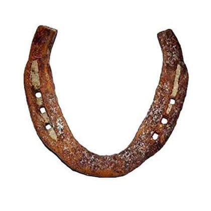 MAYAPURI Kale Godhe ki Naal/Black Horse Shoe for Good Luck (Pack of 1) MAYAPURI Kale Godhe ki Naal/Black Horse Shoe for Good Luck (Pack of 1)
