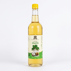 Wood Pressed Coconut Oil (Cold Pressed | Chemical-Free | HRK Farms)