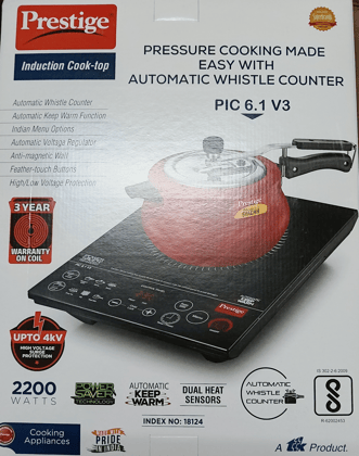 Prestige Heavy 2200 watt Induction Cooktop Prestige Heavy 2200 watt Induction Cooktop