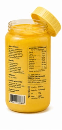 Basmina Agro Desi Ghee - 1 Kg