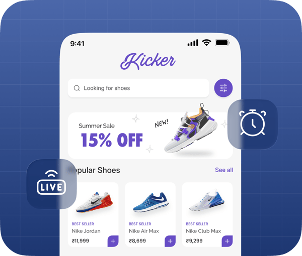 Go Live in Minutes