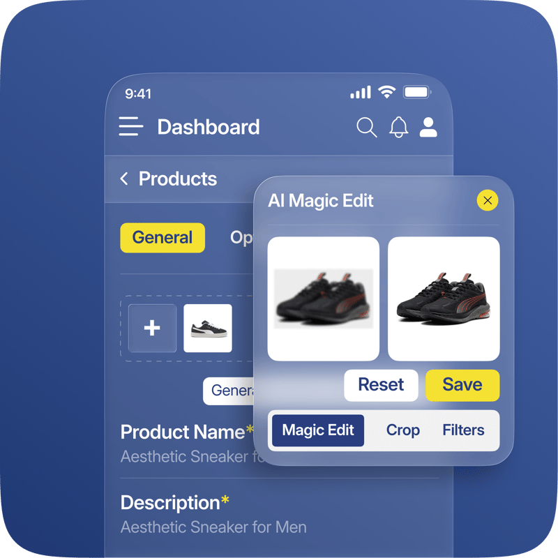  Magic Edit & AI Cataloging