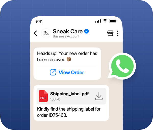 WhatsApp Fulfilment
