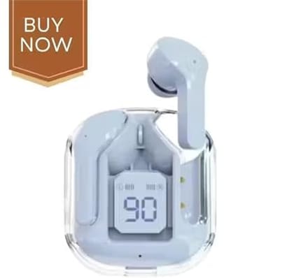 Wireless 5.3 True Wireless Headphones, Hi-Res Sound Quality with 95 Hours Playtime (Blue)