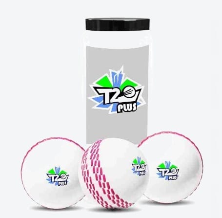 Jaspo Synthetic T-20 Plus Practice Cricket Ball/Wind Balls (120-130 Gms) For - Indoor & Outdoor Street & Beach Cricket (Pack Of 3) (White) - Sports and Fitness Equipment | Buy online on ZillyBuy