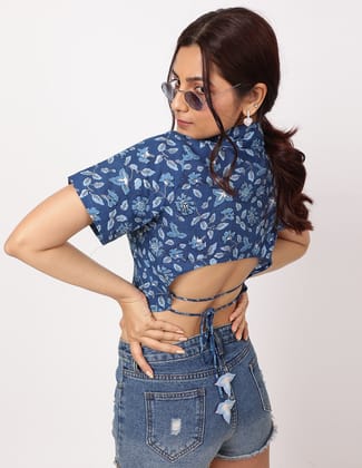 July Crop Shirt-XS