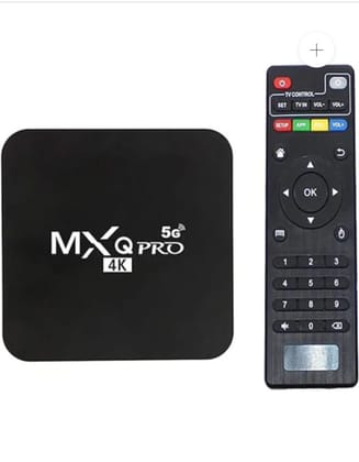 SMART BOX  4K 5G TV Box Android 10.0 Smart Box Ram 2GB ROM 16GB HD 3D Dual Band 2.4G/5.8G WiFi Quad Core Home