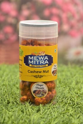 MewaMitra Magic Masala Cashew Nuts 100g | Roasted (Not Fried) Kaju | Chatpata Spicy Flavoured Cashews | Crunchy Healthy Snack