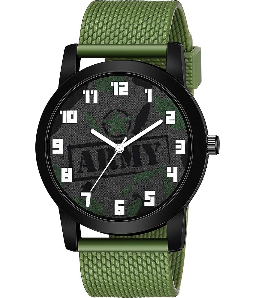 Axton AXT-Army-001 Silicon Analog Men's Watch