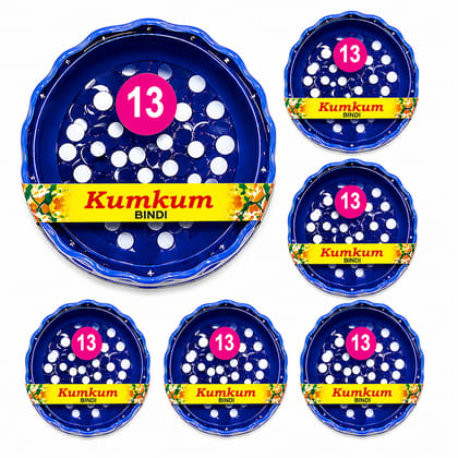 Premium Black Round Bindi for Women & Kids
