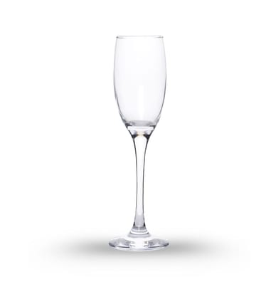 Table and Tale Barone 190 ml Tulip Glass Set of 2 Elegant and Stylish Long Stem Champagne Flutes | Crystal Champagne Premium Glass, Unique Wine Glass