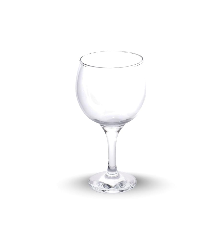 Table & Tale Barone 490 ml Wine Glass Set of 2 from Brazil | Crystal Red & White Wine Glasses for Home, Bar, Parties | Elegant Stemware for Cabernet, Pinot Noir, Chardonnay & More