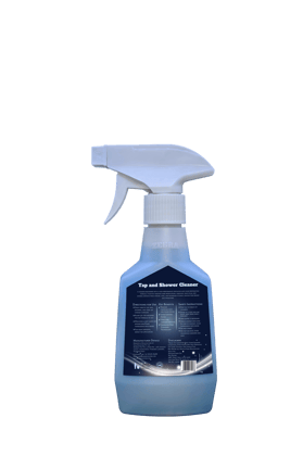 SUNA ZEBRA Tap and Shower Cleaner | Removes Hard Water Stains & Limescale | Chrome & Steel Shine |250 ml