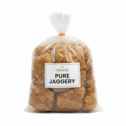 Balaji Naturals Jaggery (Gur) Chunks, 1Kg 