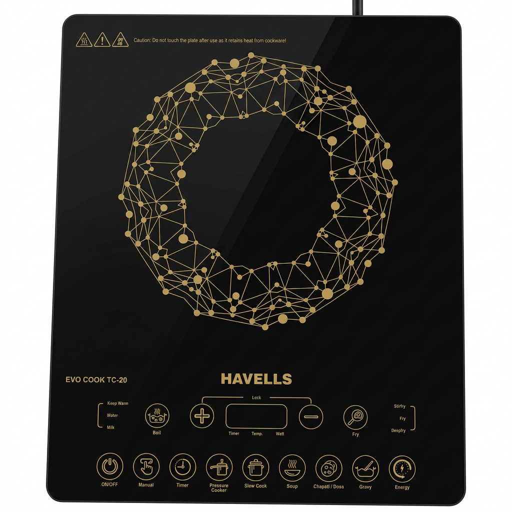 HAVELLS EVO COOK TC 20 2000 WATT INDUCTION 