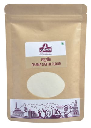 Subhojyam Sattu Aata (250g) | High Protein Superfood Flour | For Healthy Drinks & Porridge