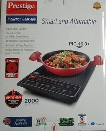 Prestige 2000 watt induction cooktop Prestige 2000 watt induction cooktop