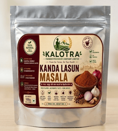 Kalotra Kanda Lasun Masala 100g*5 packet (500 gram)