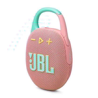 JBL Clip 5 Wireless Ultra Portable Bluetooth Speaker Without Mic- Pink