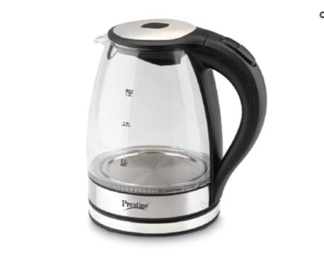 Prestige Transparent Glass Kettle